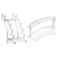 thumbnail image 1 of Uxcell Acrylic Pen Holder Display Stand Pen Rack Makeup Brush Organizer Vertical & Horizontal Clear, 1 of 7