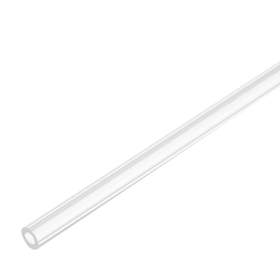 Uxcell 2 Pcs Clear Acrylic Pipes Round Tube for Lamps and Lanterns 3mm x 6mm x 350mm