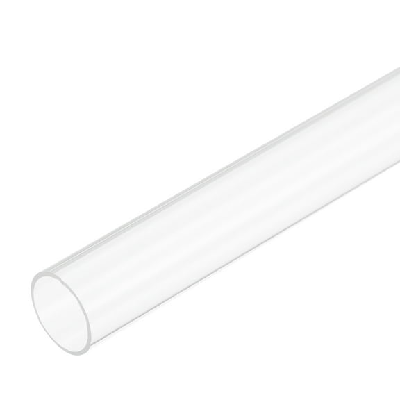 Uxcell Transparent Rigid Acrylic Pipe 14 mm ID x 16mm OD x 305mm Round Tube