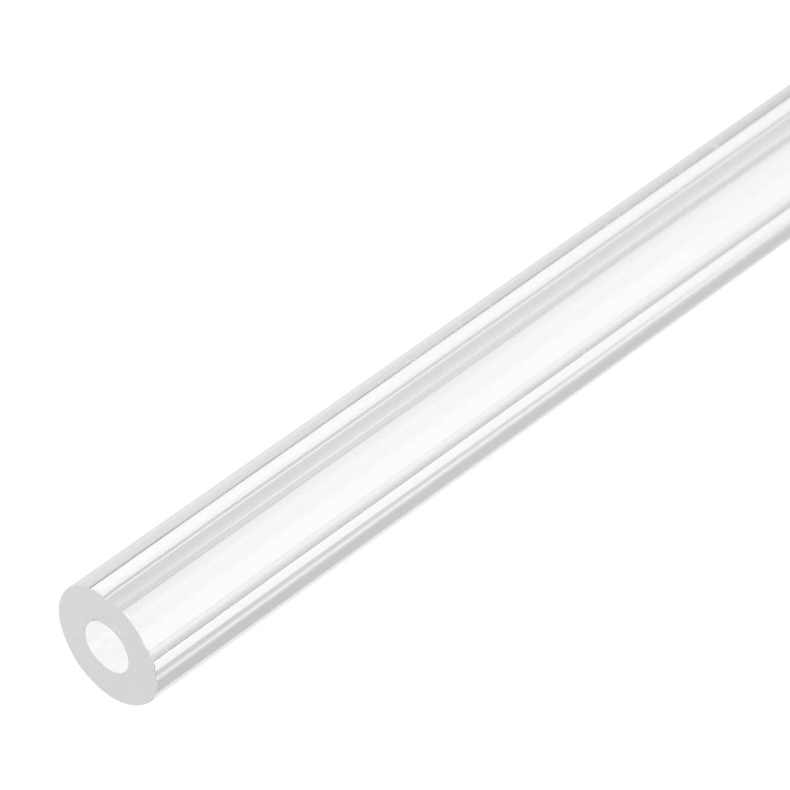 QUARKZMAN Acrylrohr Starres Rundes Klares Kunststoffrohr 29mm ID 33mm OD 305mm (2 Stück) – Für Lampen, Wasserkühlung & DIY