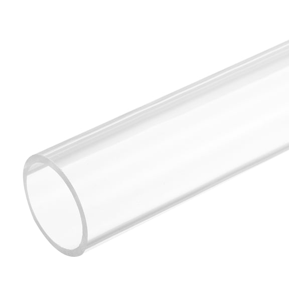 Uxcell Transparent Rigid Acrylic Pipe 32 mm ID x 38mm OD x 305mm Round Tube