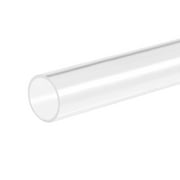 Uxcell Transparent Rigid Acrylic Pipe 31mm ID x 35mm OD x 305mm Round Tube