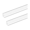 thumbnail image 1 of Uxcell Acrylic Square Rod0.31x0.31x20inch Clear Plastic Rod Solid PMMA Bar 2Pcs, 1 of 2