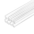 thumbnail image 1 of Uxcell Acrylic Square Rods Acrylic Dowel Rods Sticks Acrylic Plastic Sticks Strip for DIY Crafts 8mm x 300mm 8, 1 of 7