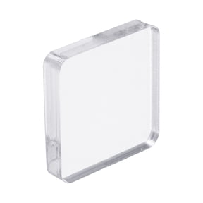 Uxcell Acrylic Stamp Block, 1 Pack Clear Stamping Block Mounting Blocks Set Square