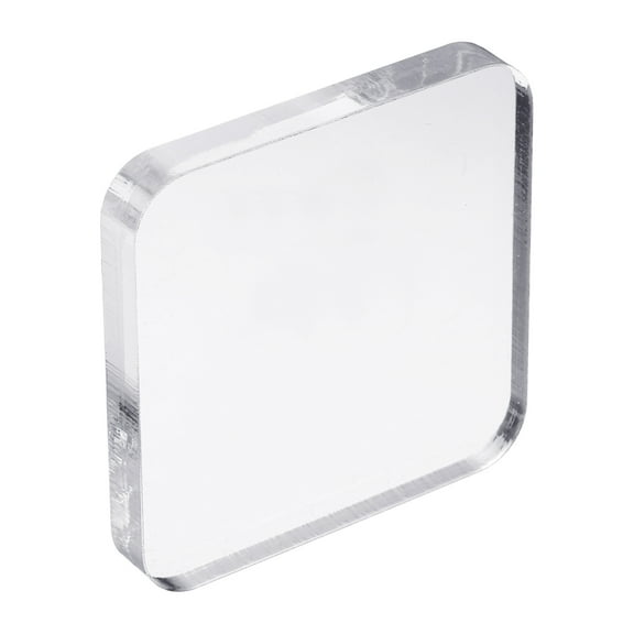 Uxcell Acrylic Stamp Block, 1 Pack Clear Stamping Block Mounting Blocks Set