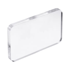 Uxcell Acrylic Stamp Block, 1 Pack Transparent Stamping Block Mounting Blocks Set Rectangle
