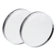 thumbnail image 1 of Uxcell Acrylic Stamp Block, 2 Pack Round Clear, 2" Diameter, 1 of 6