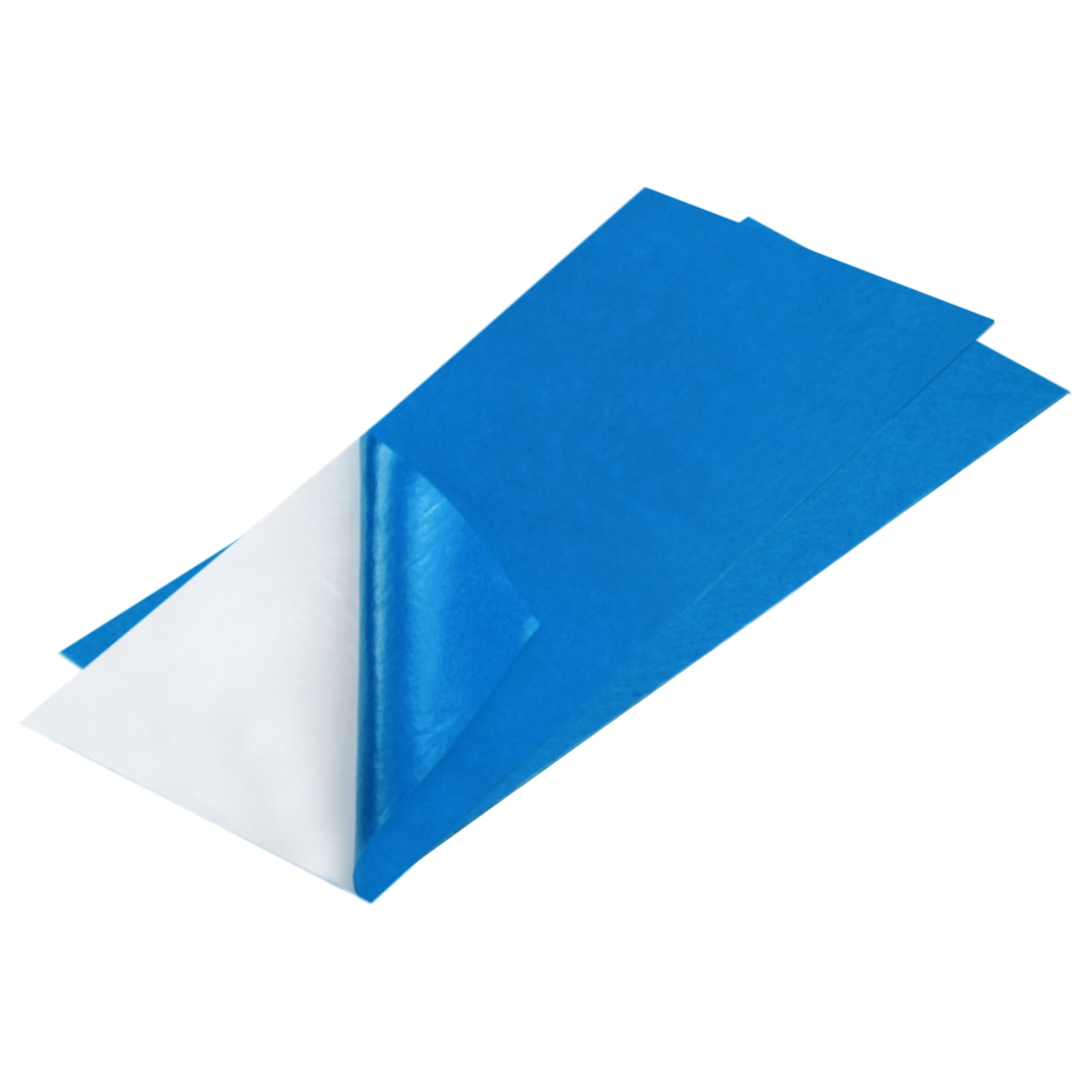 Uxcell Adhesive Felt Fabric Felt Sheets 45cmx100cm Peel and Stick Blue for DIY 2 Pcs