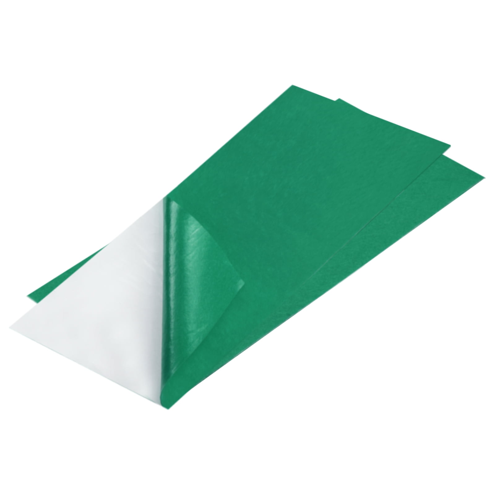Uxcell Adhesive Felt Fabric Felt Sheets 45cmx100cm Peel and Stick Green for DIY 2 Pcs
