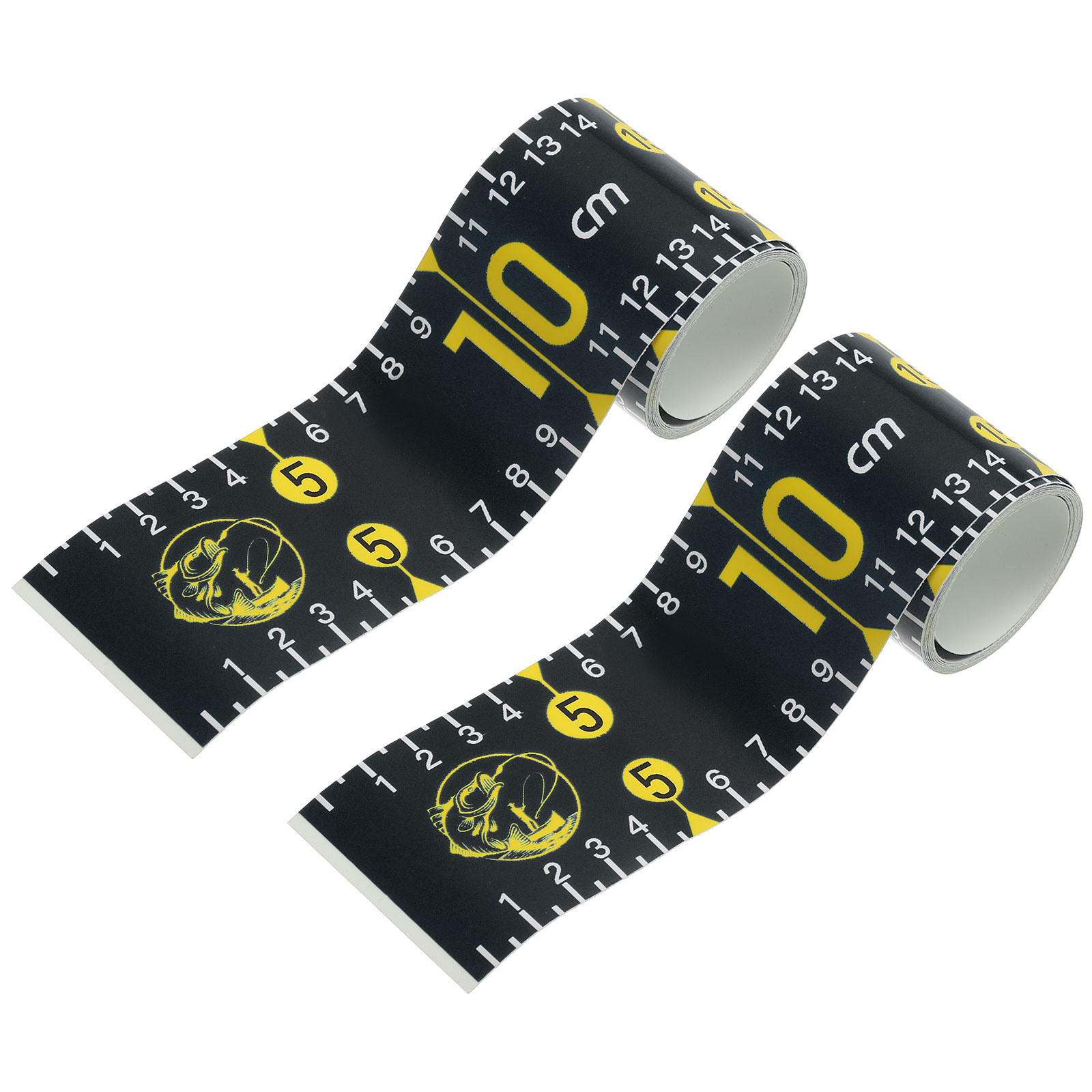 Uxcell Adhesive Fish Ruler, 2 Pack 51 Inch Fish Measuring Sticker ...