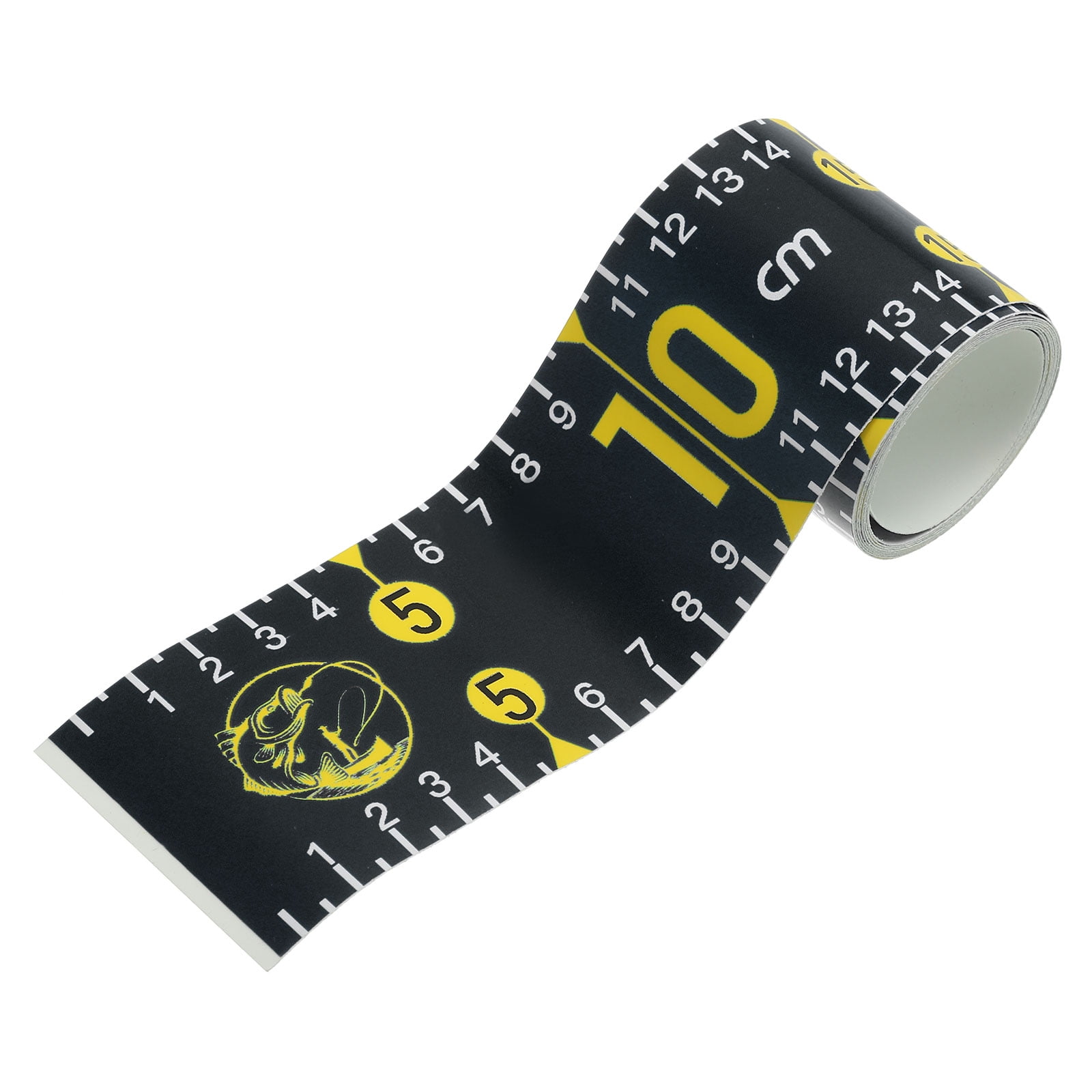 Uxcell Adhesive Fish Ruler, 51 Inch Fish Measuring Tape Sticker Tape