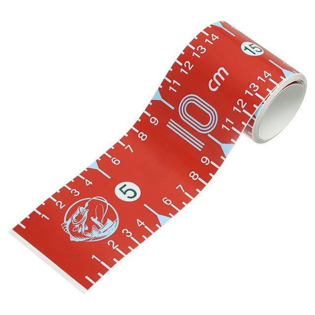 Uxcell Adhesive Fish Ruler, 51 Inch Fish Measuring Tape Sticker Tape