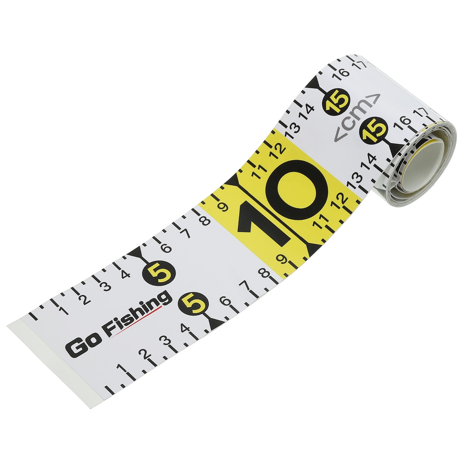 Uxcell Adhesive Fish Ruler, 51 Inch Fish Measuring Tape Sticker Tape