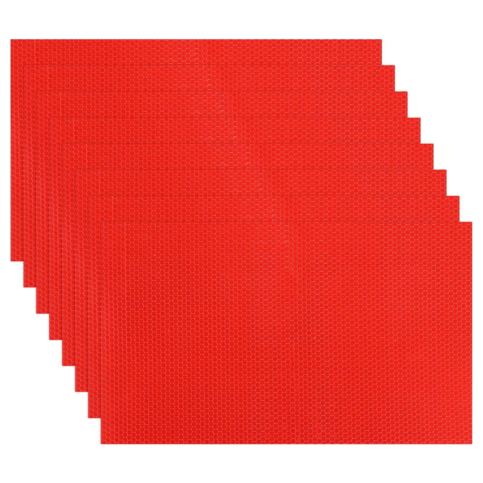 Uxcell Adhesive Reflective Stickers, Safety Reflective Tape Warning ...