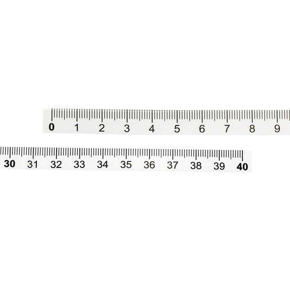 Uxcell Adhesive Ruler, 10 Pack 40cm Backed Tape Measure Waterproof for ...