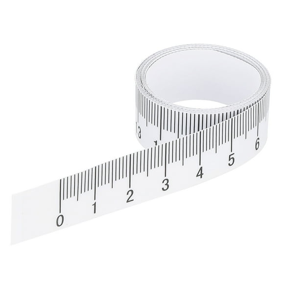 Uxcell Adhesive Ruler, 100cm Backed Tape Measuring Waterproof for Workbench Sewing Table,White