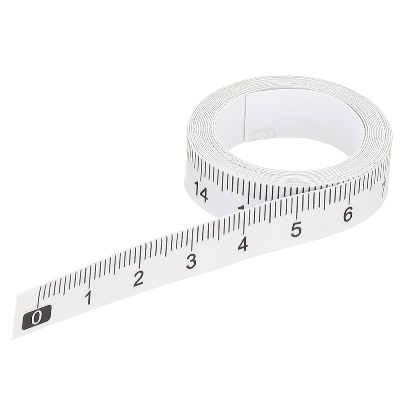 Uxcell Adhesive Ruler, 200cm Backed Tape Measure Waterproof for ...