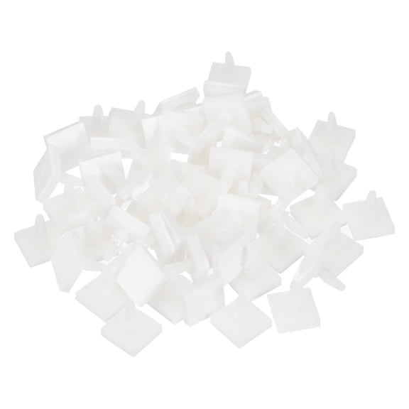 Uxcell Adhesive Standoff, 60 Pcs Reverse Mount Insulation Bracket Isolation Column PCB Spacer 0.19" Supporting Height