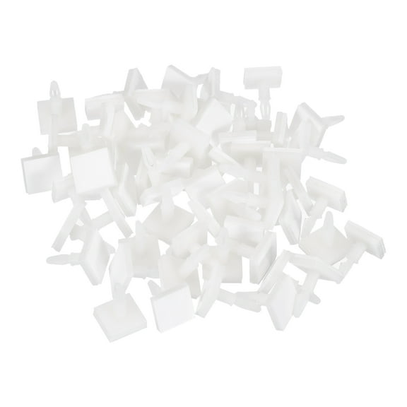 Uxcell Adhesive Standoff, 60 Pcs Reverse Mount Insulation Bracket Isolation Column PCB Spacer 0.37" Supporting Height