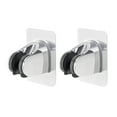 thumbnail image 1 of Uxcell Adjustable Adhesive ABS Wall Mount Handheld Shower Head Holder 2 Pack, 1 of 5
