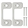 thumbnail image 1 of Uxcell Adjustable Door Strike Plate with Screws Stainless Steel for Electronic Locks Silver, 1 of 6