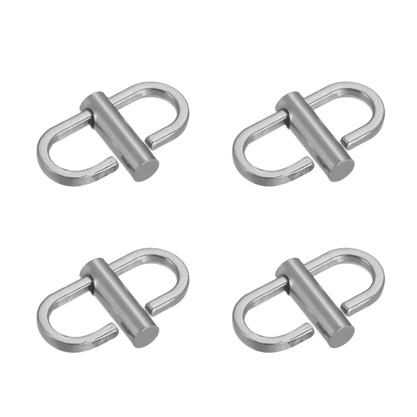 Uxcell Adjustable Metal Buckles for Chain Strap, 5Pack 23x14mm Chain  Shortener, Black 
