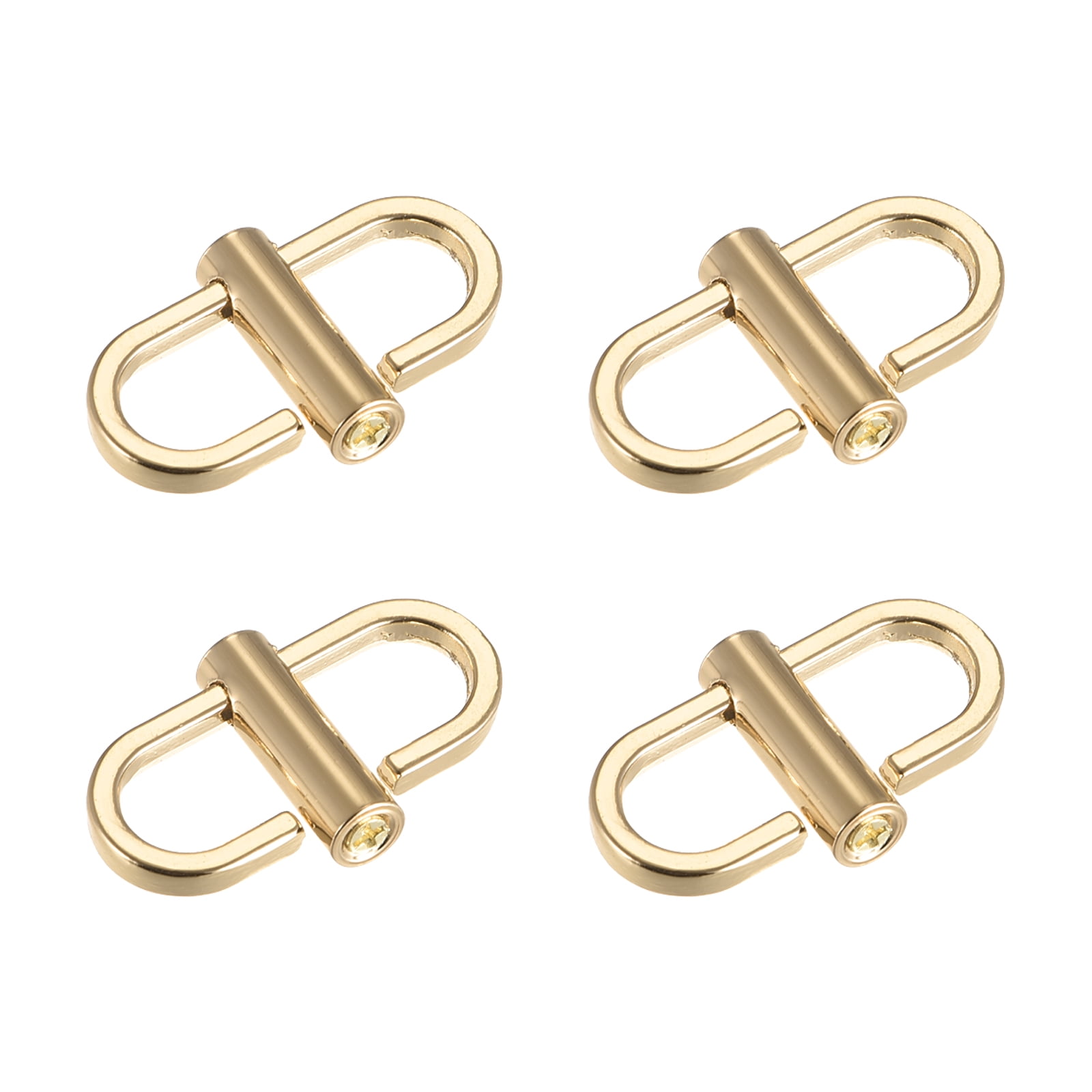 Uxcell Adjustable Metal Buckles for Chain Strap, 4Pack 22x13mm Chain