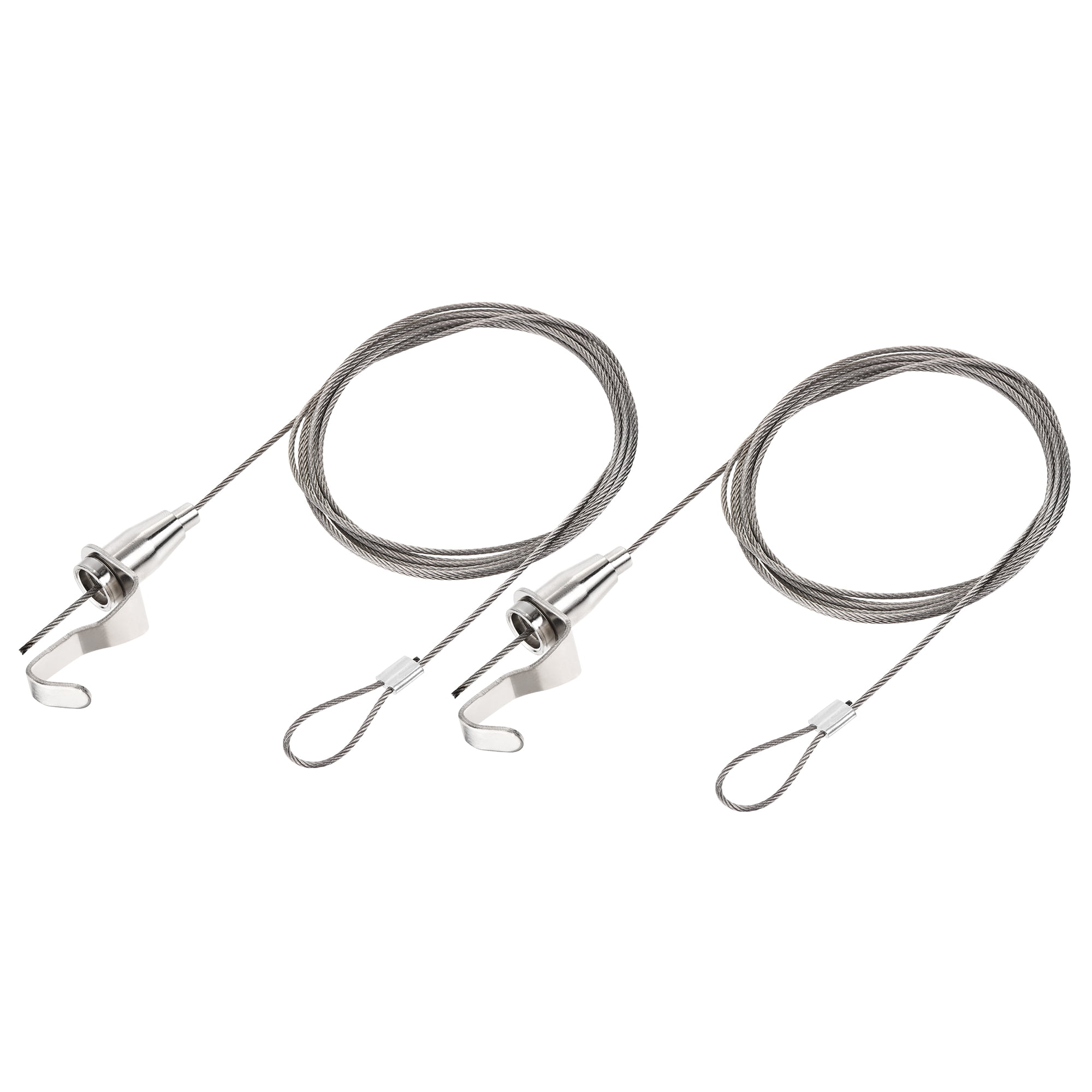 Uxcell Adjustable Picture Hanging Wire Kit 2M Electroplating Load 66lbs  2Pack 