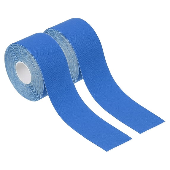 Uxcell Aerial Hoop Tape, Athletic Tape Adhesive Non-Slip Grip Tape Yoga Rig Sports Tape for Wrapping Gymnastics Blue 16.4ft x 1.5 Inch