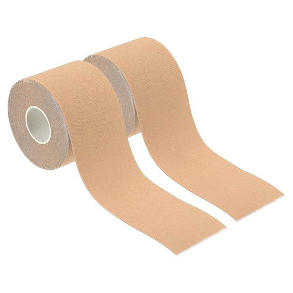 Uxcell Aerial Hoop Tape, Athletic Tape Adhesive Non-Slip Grip Tape Yoga Rig Sports Tape for Wrapping Gymnastics Light Skin 16.4ft x 2 Inch