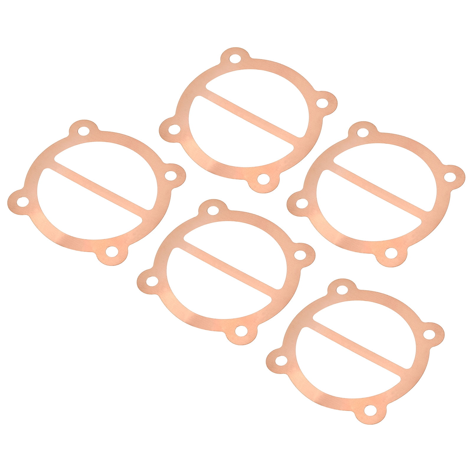 Uxcell Air Compressor Head Gasket Kit, 5 Pack 65mm Copper Gasket