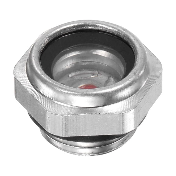 Uxcell Air Compressor Oil Sight Glass M16 x 1.5mm Toughened Glass for Air Compressor