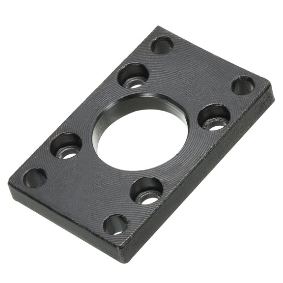 Uxcell Air Cylinder Base Connection Fittings, Connecting Flange Plate for 40mm Cylinder