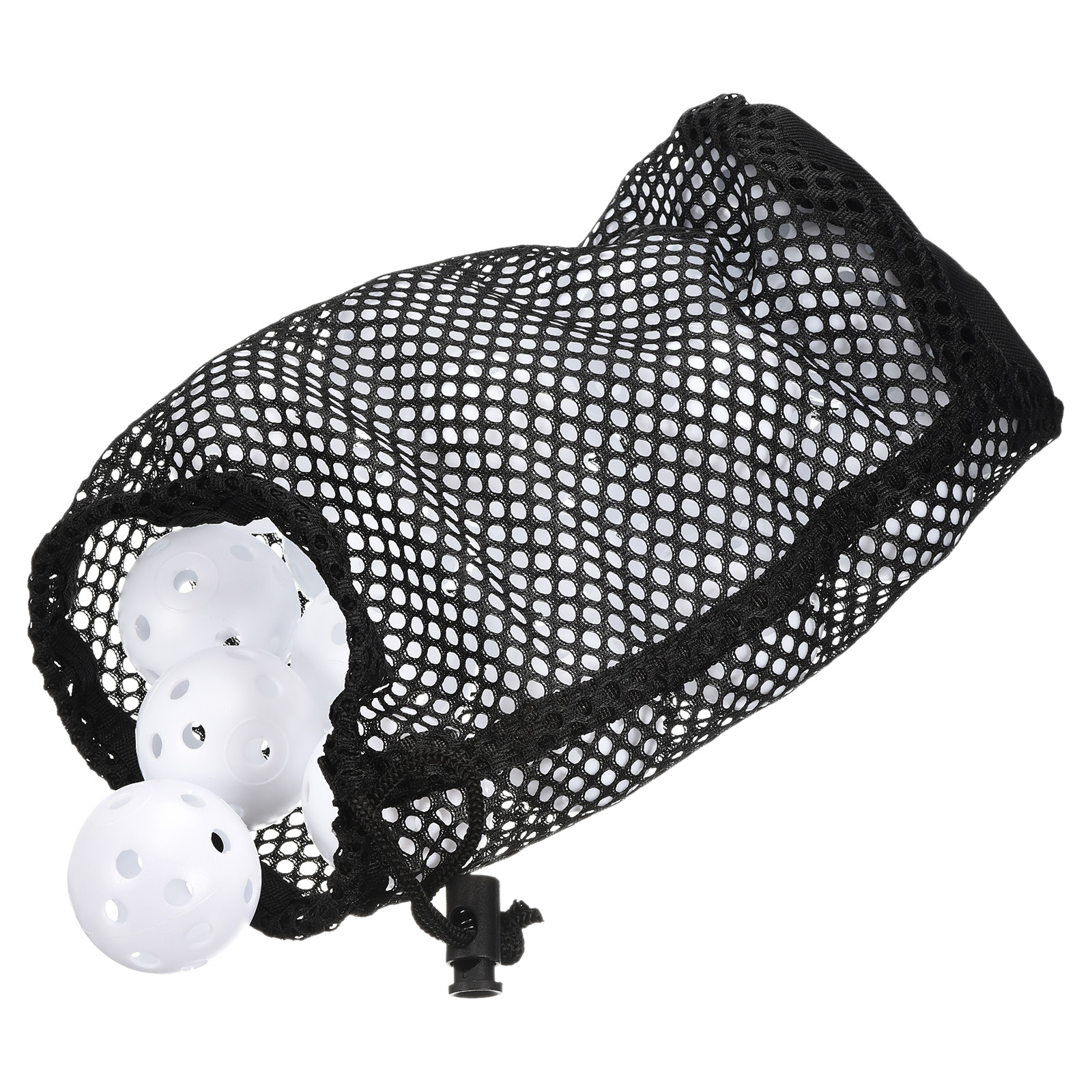 Uxcell Air Flow Hollow with Mesh Bag Swing Training Golf Practice Balls