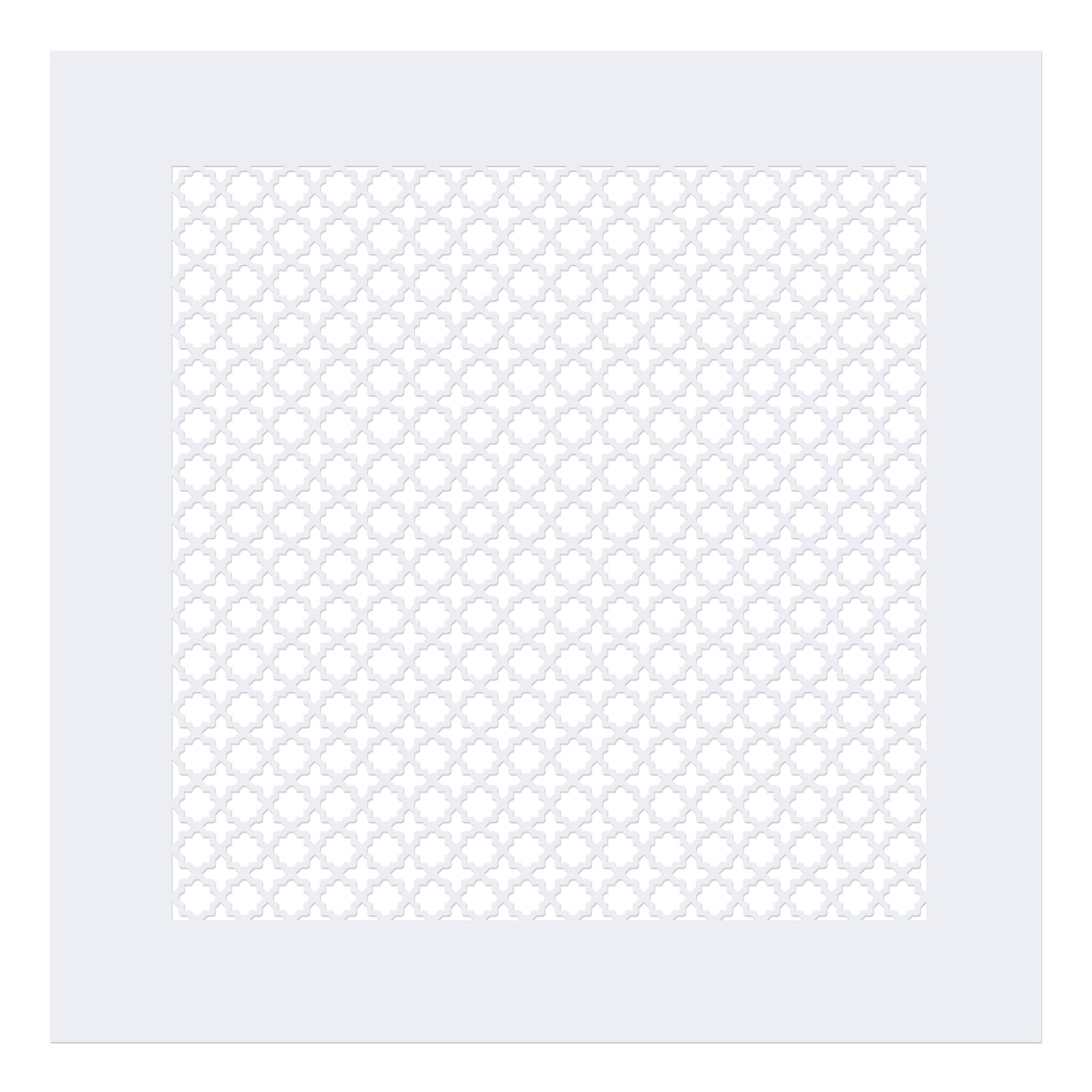 Uxcell Air Vent Cover Grille for 13.5"x13.5" Duct Opening, Acrylic Glass Wall Ceiling Hole Cover for Ventilation