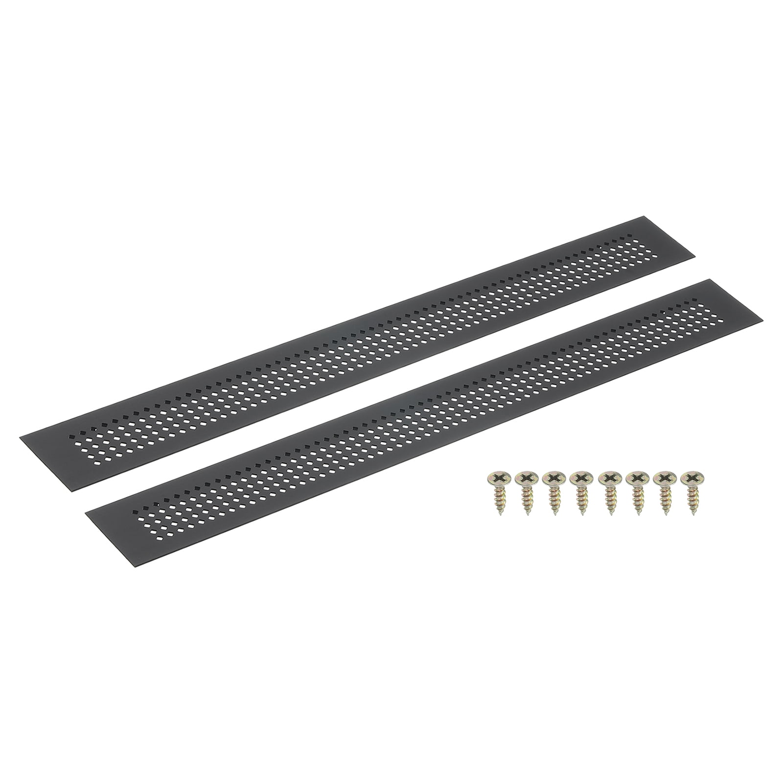 Uxcell Air Vents Cover, 2Pcs 450 x 50mm Aluminum Alloy Rectangle Air ...