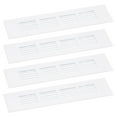 thumbnail image 1 of Uxcell Air Vents Cover, 4Pcs 200 x 50mm - Aluminum Alloy Mesh Air Return Vent Cover, Louvered Ventilation Grille(White), 1 of 5