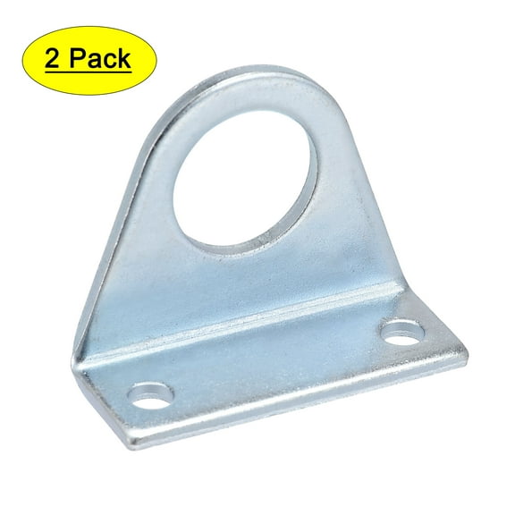 Uxcell Alloy 2 Bolt Holes 20mm Bore Cylinder Clevis Mounting Bracket 2 Pack