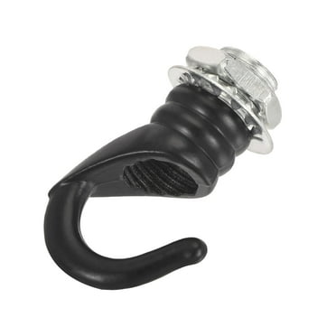 Uxcell Alloy Ceiling Hook 0.91" x 1.22" for Ceiling Pendant Light Plate Black