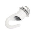 thumbnail image 1 of Uxcell Alloy Ceiling Hook Fixtures Accessories 0.91" x 1.22"(W*H) White, 1 of 5