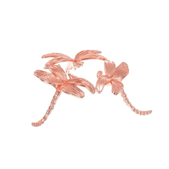 Uxcell Alloy Metal Crystal Ball Display Holder Large Size Light Luxury Egg Stand Decoration Stand Rose Gold for Home