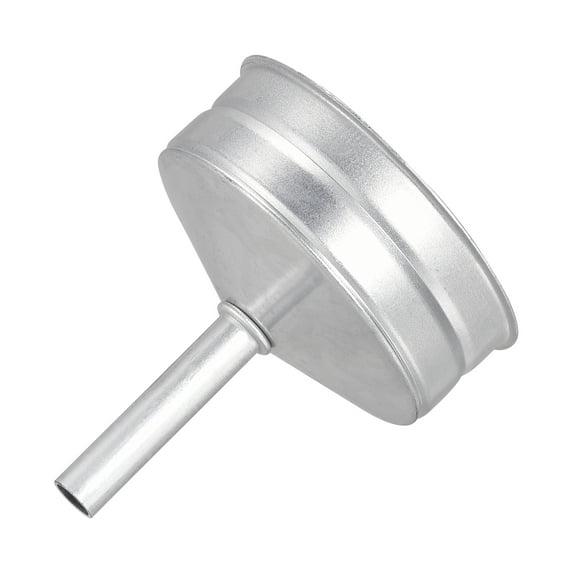Uxcell Aluminium Funnel Filter Replacement 75x72x85mm Silver for 9-Cup Use Mocha Coffee Maker Pot