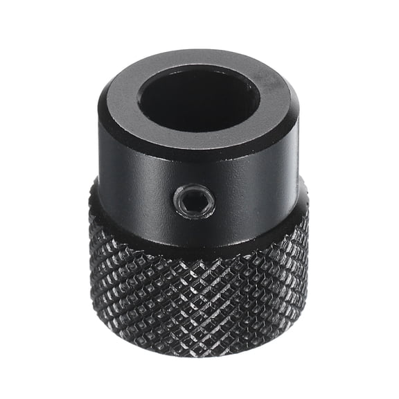 Uxcell Aluminum Alloy Handwheel 20mm OD 10mm Bore Machine Tool Hand Wheel for Milling Machine Lathe, Black