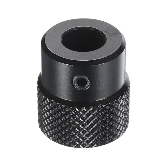 Uxcell Aluminum Alloy Handwheel 20mm OD 9mm Bore Machine Tool Hand Wheel for Milling Machine Lathe, Black
