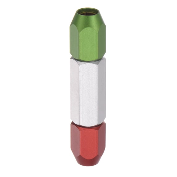Uxcell Aluminum Alloy Pin Gage Handle 9-10mm Clamping Range Go No Double End Gauge Handle for Plug Gage
