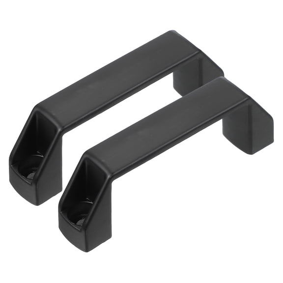 Uxcell Aluminum Alloy Pull Handles, Square Drawer Pulls Kitchen Hardware 90mm