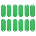 thumbnail image 1 of Uxcell Aluminum Blank Tags with 2 holes Metal Stamping Blanks Pet ID Label with Key Rings Green 20Pcs, 1 of 6