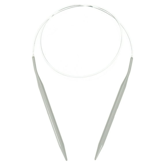 Uxcell Aluminum Circular Knitting Needle US Size 32 inch (80cm) Size US 10.5 (6.5mm) Round Knitting Needle