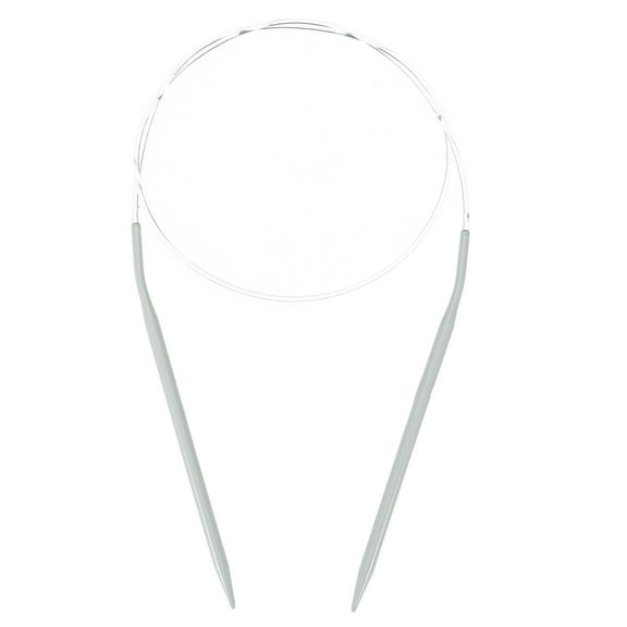 Uxcell Aluminum Circular Knitting Needle US Size 32 inch (80cm) Size US 8 (5mm) Round Knitting Needle